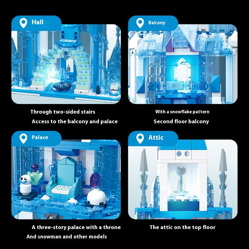 Jiestar JJ9025 Princess Frozen Castle
