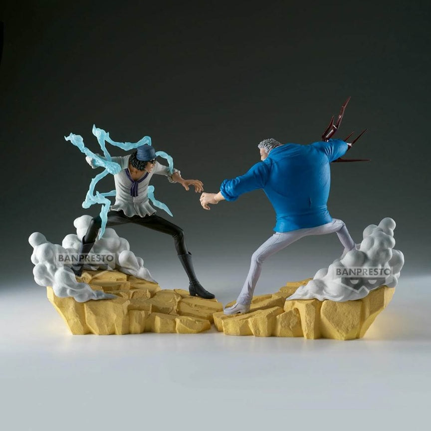 Banpresto One Piece Senkozekkei – Kuzan (Aokiji) Figure (HBP-29760)