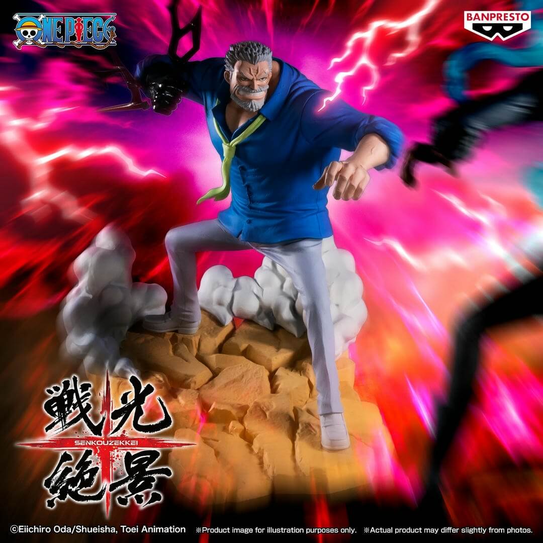 Banpresto One Piece Senkozekkei – Monkey D. Garp (HBP-29761)