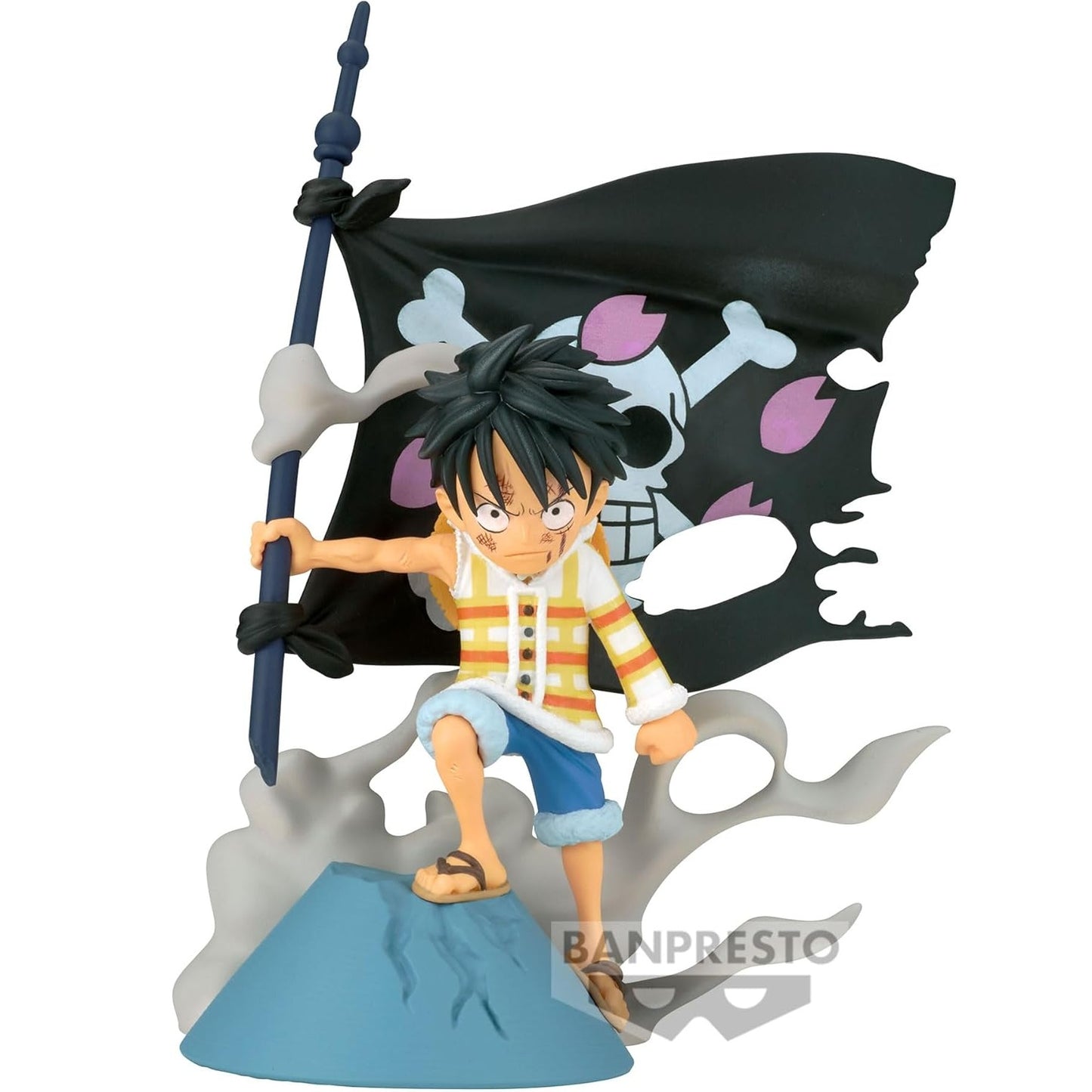 Bandai Banpresto One Piece WCF Log Stories – Monkey D. Luffy “ほらな 折れねェ” (HBP‑89295)