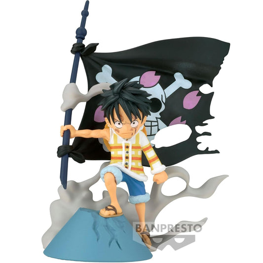 Banpresto One Piece WCF Log Stories – Monkey D. Luffy “ほらな 折れねェ” (HBP‑89295)