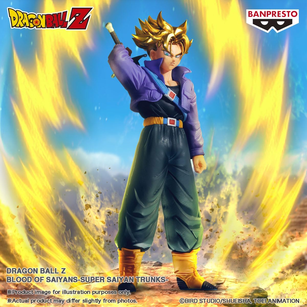 Banpresto Dragon Ball Z – Blood of Saiyans Super Saiyan Trunks (HBP-89556)