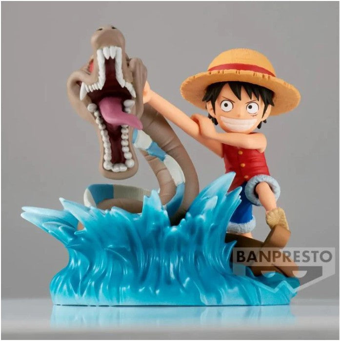 Banpresto One Piece WCF Log Stories  Monkey D. Luffy Vs Local Sea Monster (HBP‑88406)