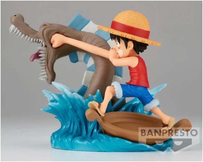 Banpresto One Piece WCF Log Stories  Monkey D. Luffy Vs Local Sea Monster (HBP‑88406)
