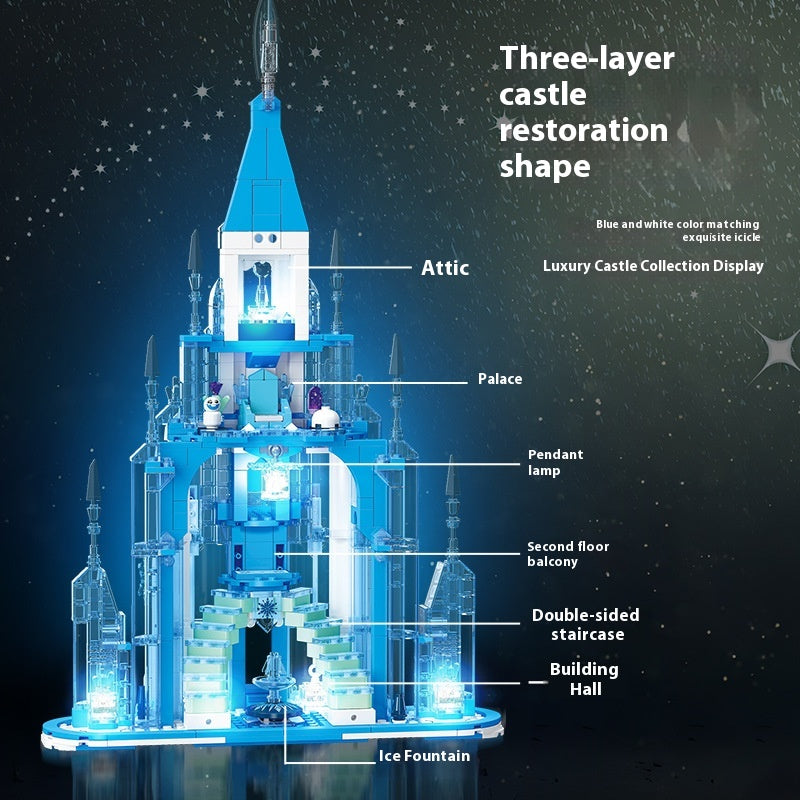 Jiestar JJ9025 Princess Frozen Castle