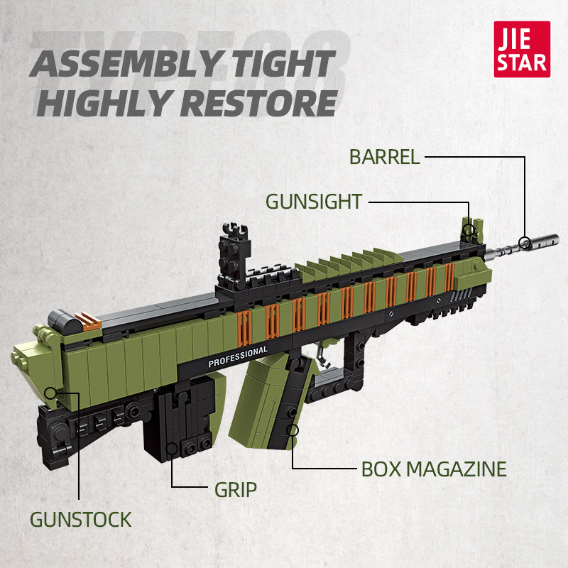 Jiestar 92409 Gunfire Glory Series 12 in 1 (each)