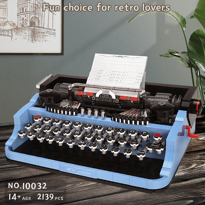 Mould King 10032E  Retro Typewriter