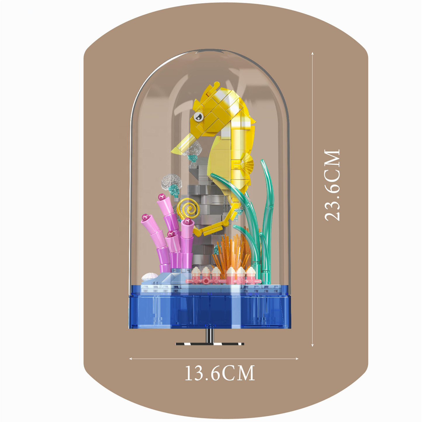 Mould King 10100E Seahorse Music Box
