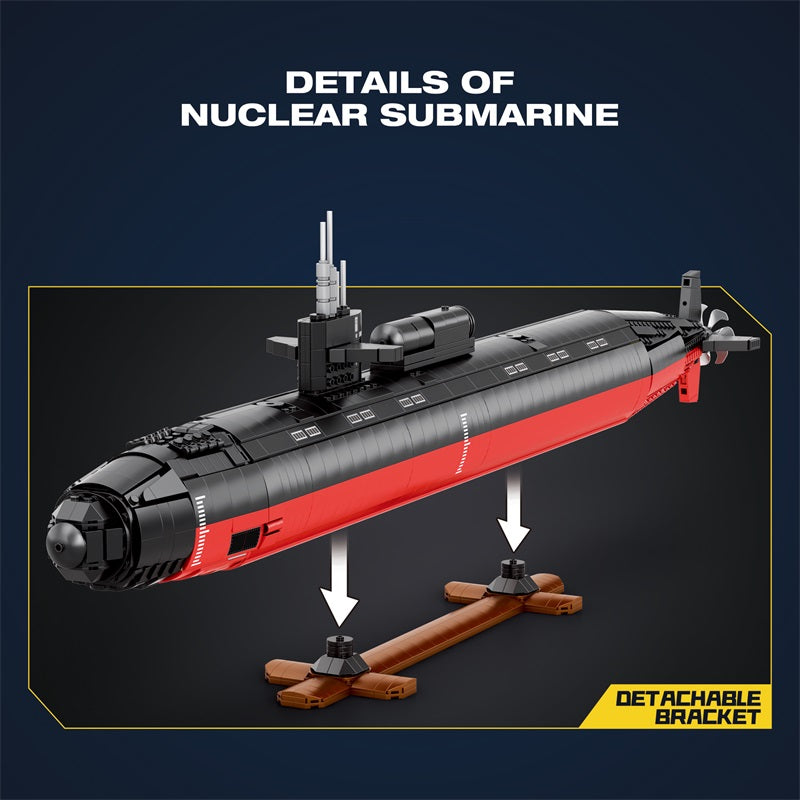 Reobrix 33049A Los Angeles-Class Nuclear Submarine