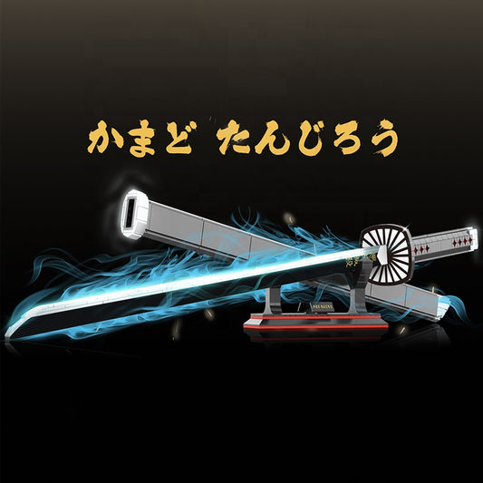 DK 1516 Demon Slayer Katana - Kamado Tanjirou Sun Wheel Knife