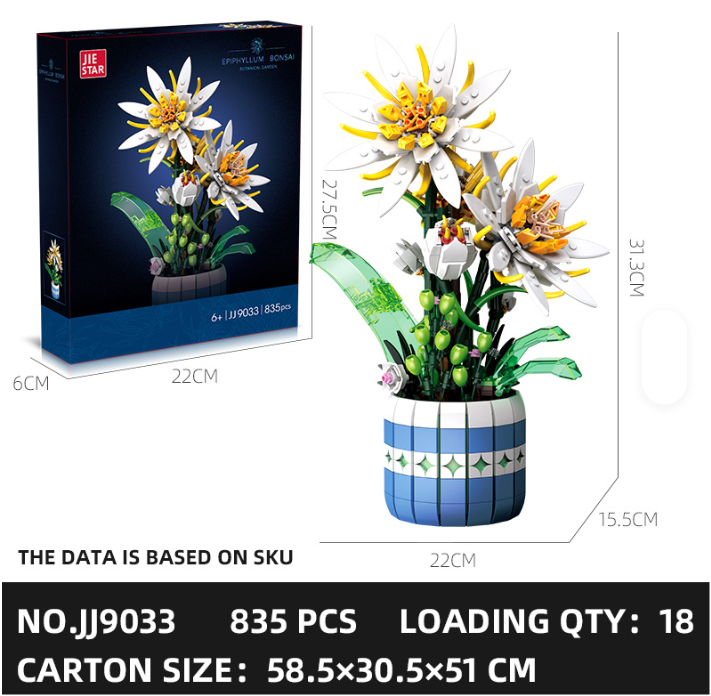 Jiestar JJ9033 Epiphyllum Bonsai