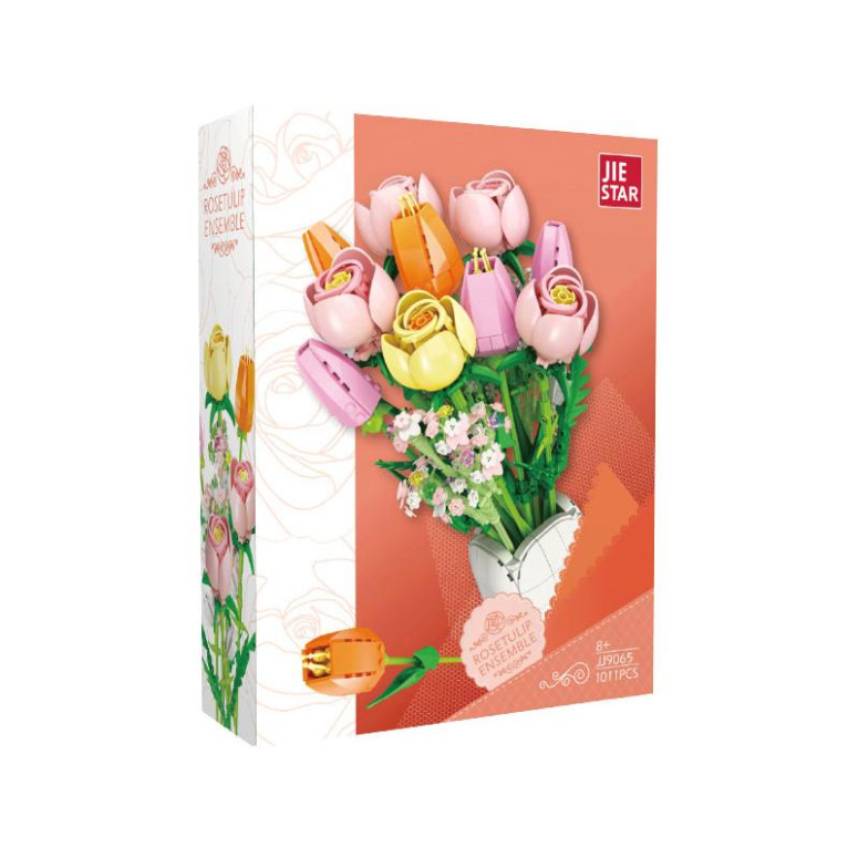 Jiestar JJ9065 Rose Tulip Ensemble