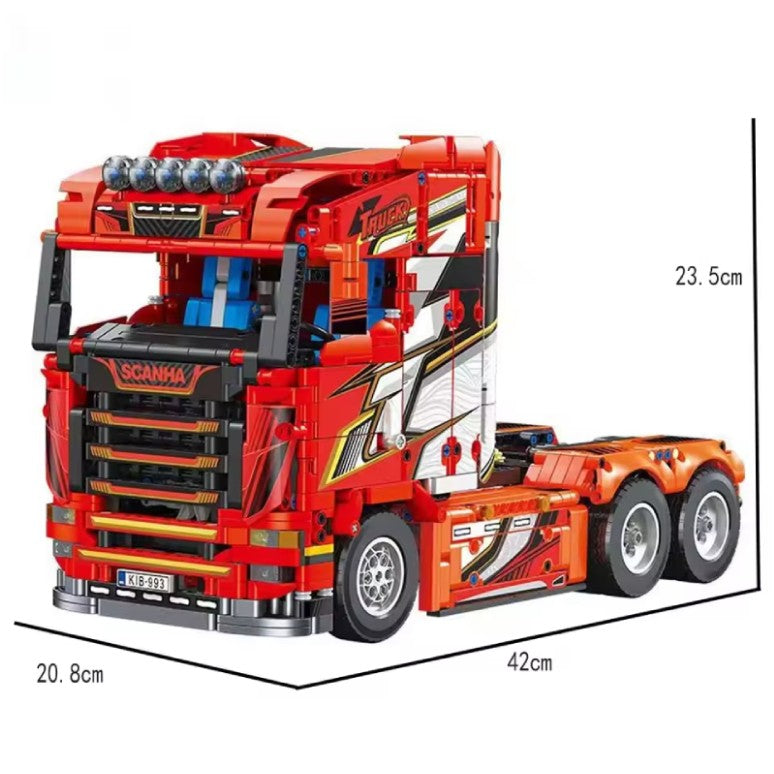 Jiestar JJ9070 Scania Tractor Truck (Motorised with Remote)