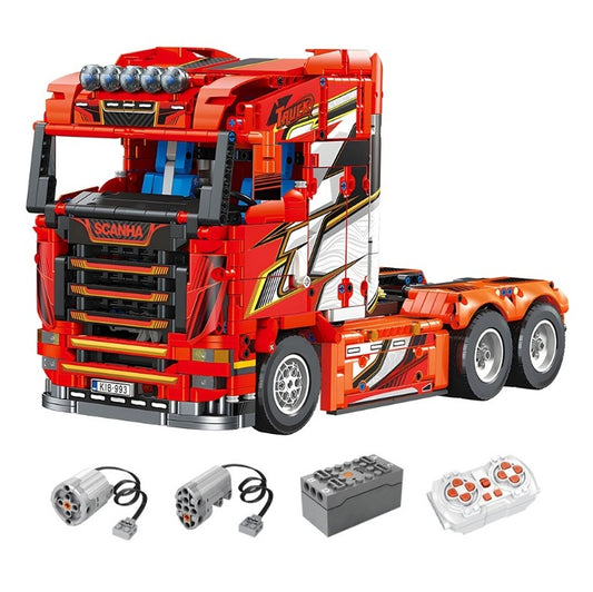 Jiestar JJ9070 Scania Tractor Truck (Motorised with Remote)