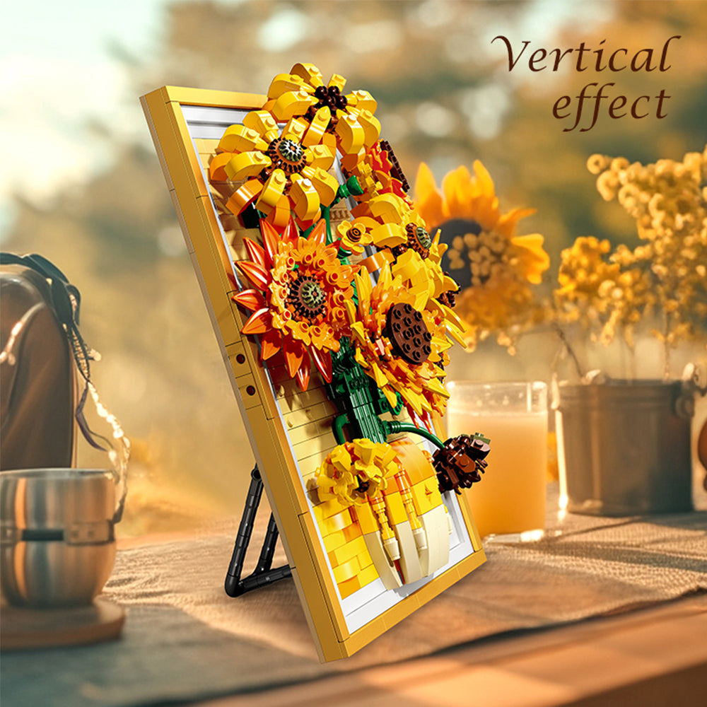 Jiestar JJ9233 Sunflowers in Photo Frame