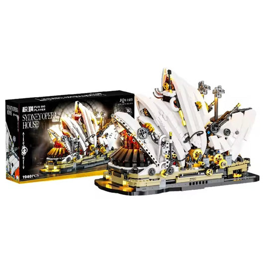 Jiestar JQ1125 Creative Mechanical Sydney Opera House (With LED Lights)