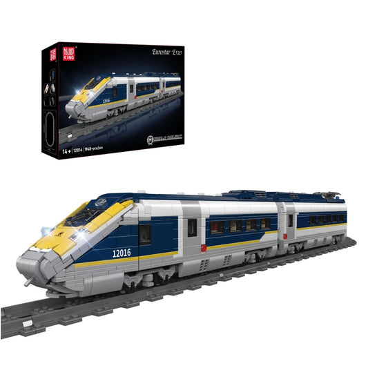 Mould King 12016 Eurostar E320 High-Speed Train (Motorised with Remote)