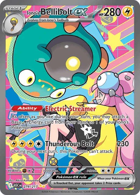 Pokémon TCG Mega Evolution Ascended Heroes ME2.5 Booster Pack (English)