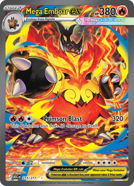 Pokémon TCG Mega Evolution Ascended Heroes ME2.5 Booster Pack (English)