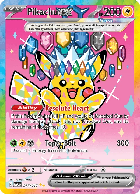 Pokémon TCG Mega Evolution Ascended Heroes ME2.5 Booster Pack (English)