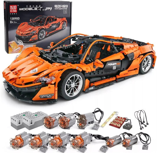 Mould King 13090D Super Car P1 (Orange) (Motorised with Remote)