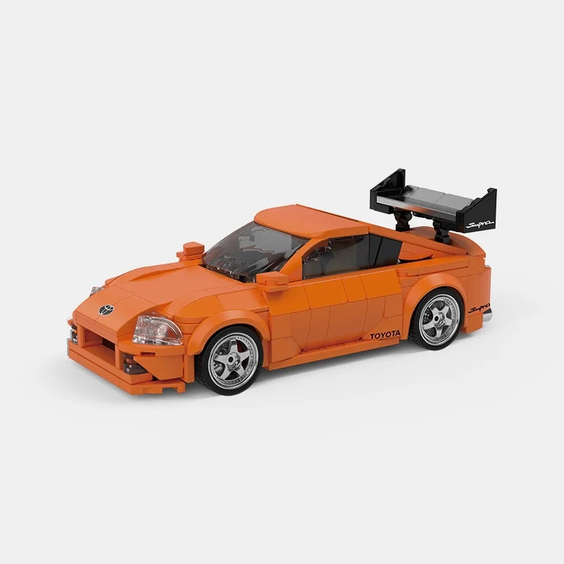 PowerBuild PB8815 Toyota Supra A80 MK4 Sports Car Building Blocks Model Kit