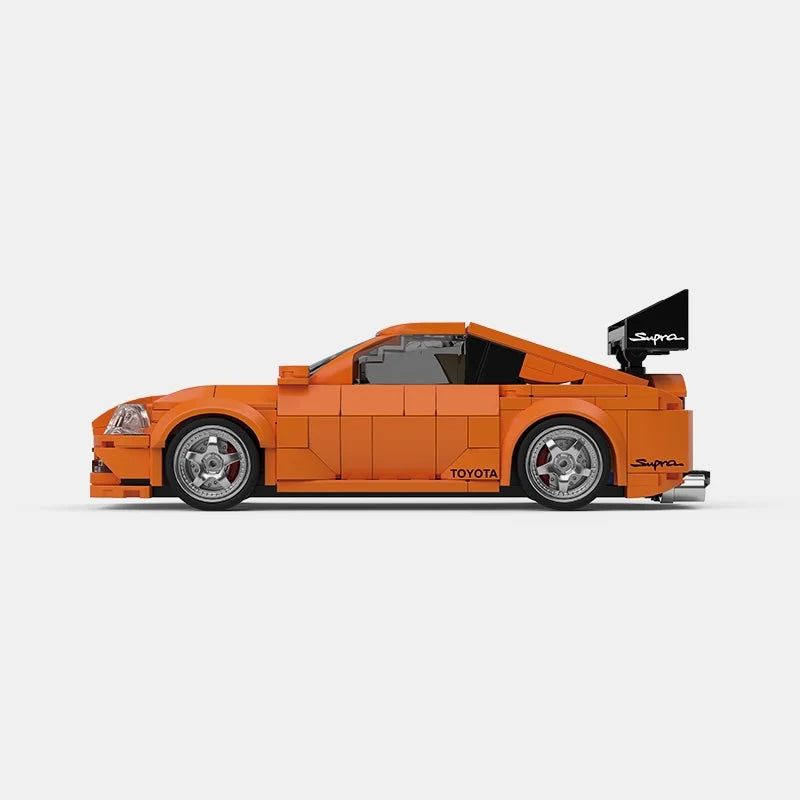 PowerBuild PB8815 Toyota Supra A80 MK4 Sports Car Building Blocks Model Kit