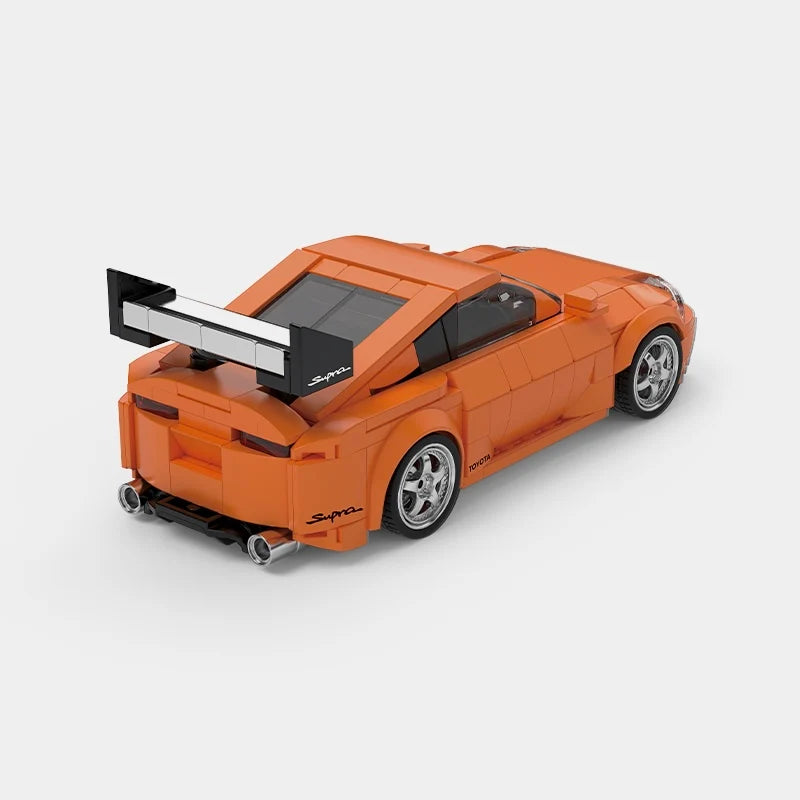 PowerBuild PB8815 Toyota Supra A80 MK4 Sports Car Building Blocks Model Kit