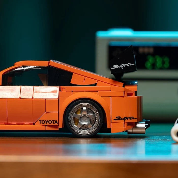 PowerBuild PB8815 Toyota Supra A80 MK4 Sports Car Building Blocks Model Kit