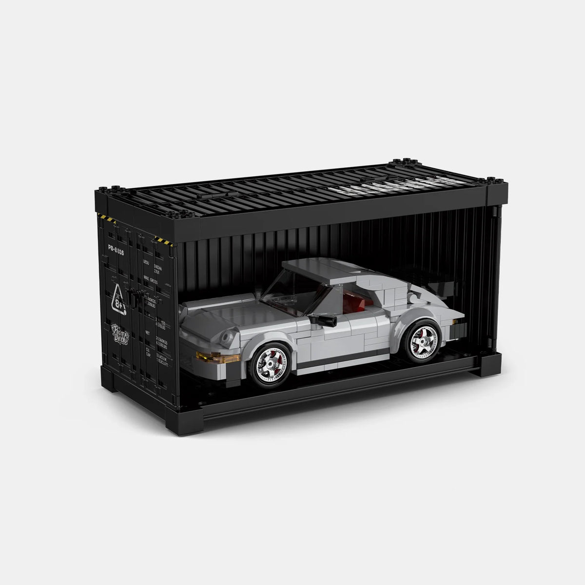 PowerBuild PB8816 930 Turbo Classic Sports Car Building Blocks Model Kit