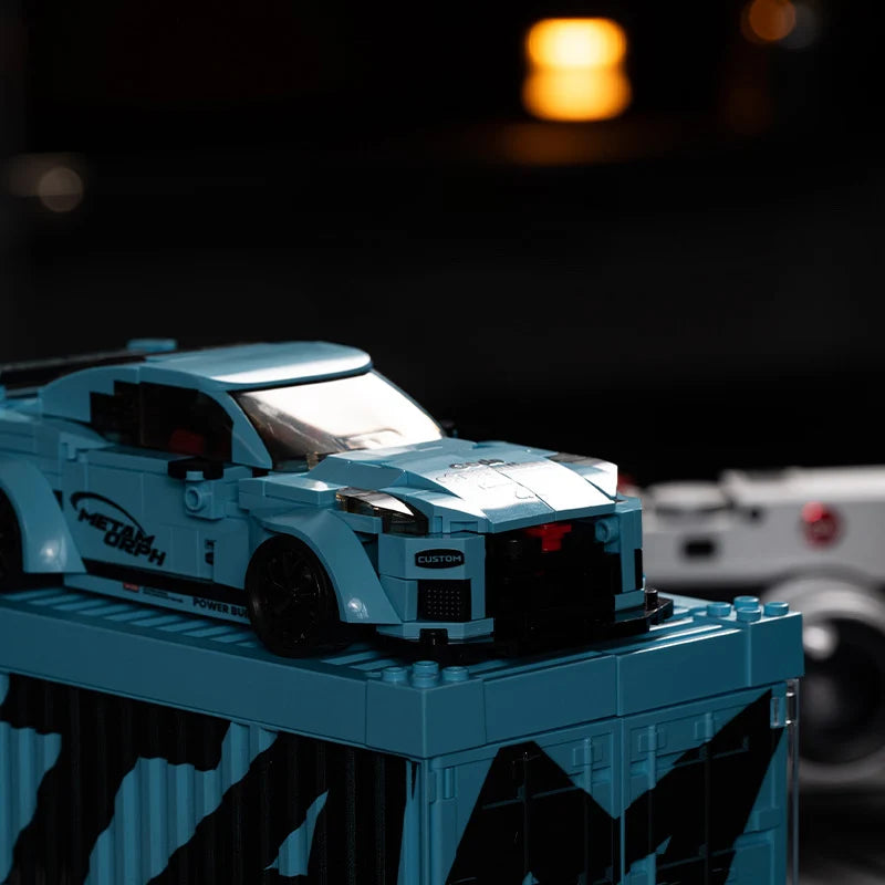 PowerBuild PB8846 Metamorph R35 GT-R Sports Car Building Blocks Model Kit