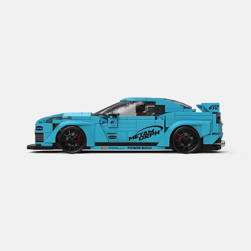 PowerBuild PB8846 Metamorph R35 GT-R Sports Car Building Blocks Model Kit