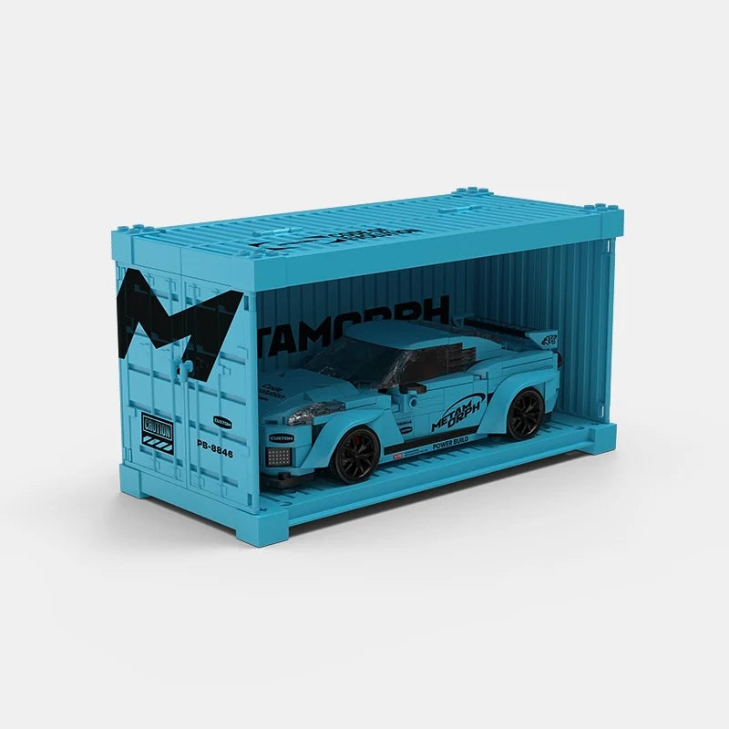 PowerBuild PB8846 Metamorph R35 GT-R Sports Car Building Blocks Model Kit