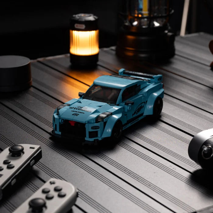 PowerBuild PB8846 Metamorph R35 GT-R Sports Car Building Blocks Model Kit
