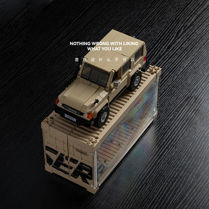 PowerBuild PB8850 Toyota Land Cruiser LC78 4WD Building Blocks Model Kit