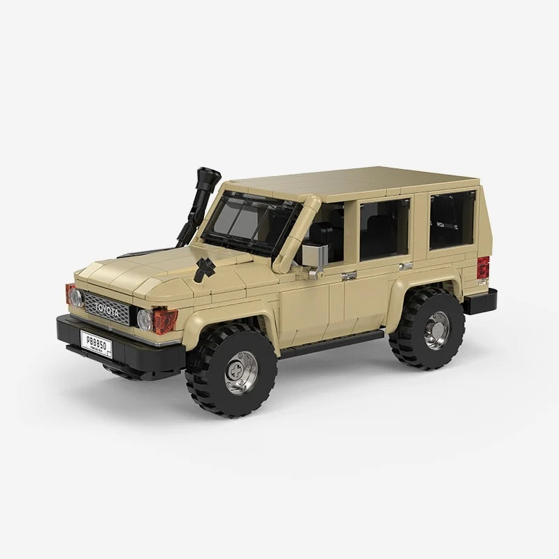 PowerBuild PB8850 Toyota Land Cruiser LC78 4WD Building Blocks Model Kit