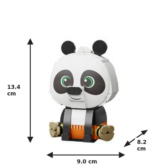 Pantasy 99124 Kung Fu Panda - PO Sitting Baby