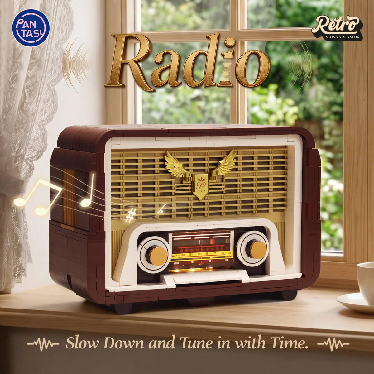 Pantasy 85048 Retro Series - Wireless Radio