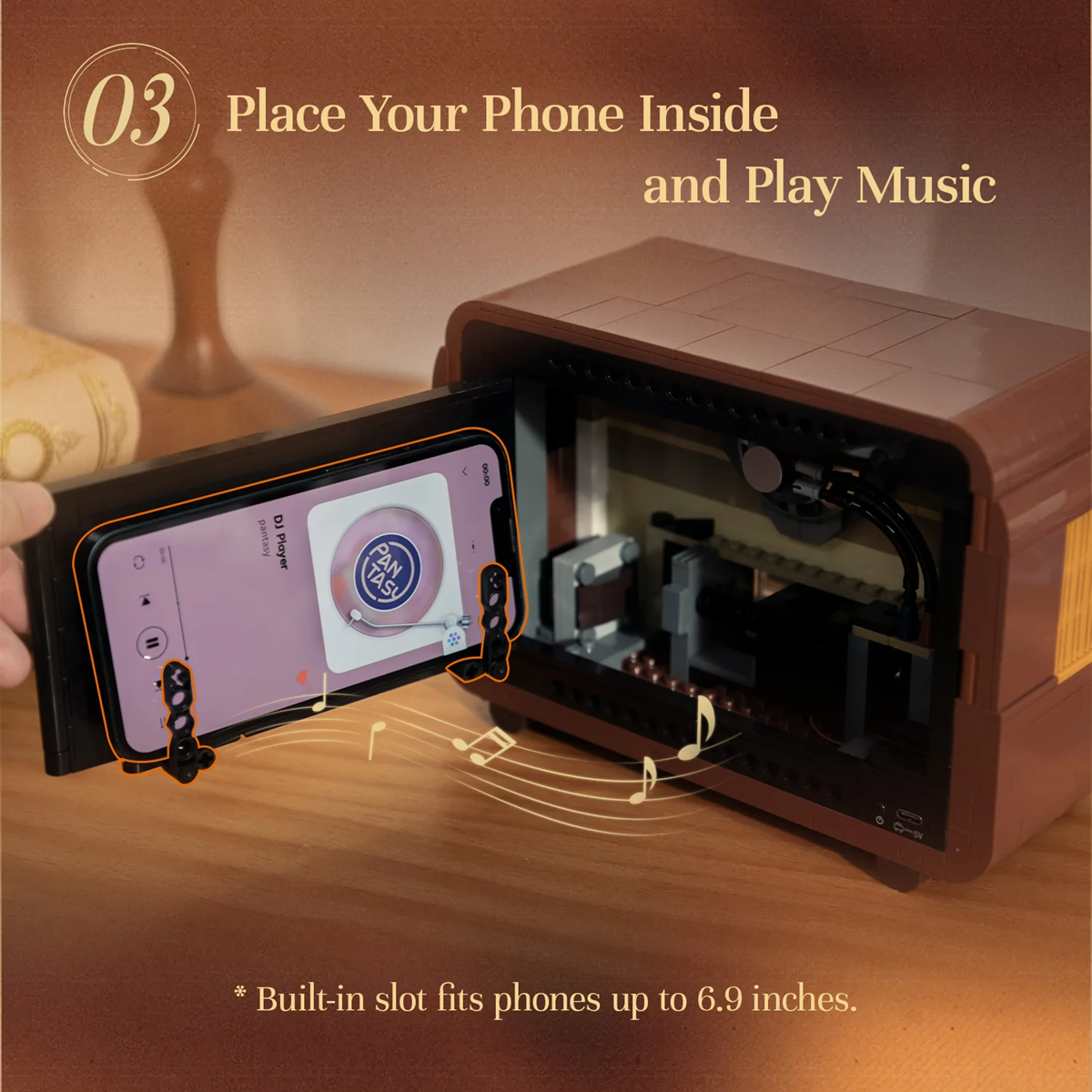 Pantasy 85048 Retro Series - Wireless Radio