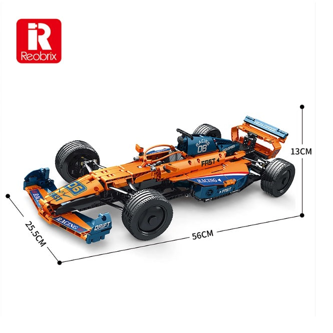 Reobrix 11006 Formula F1 Racing Car (Motorised with Remote)