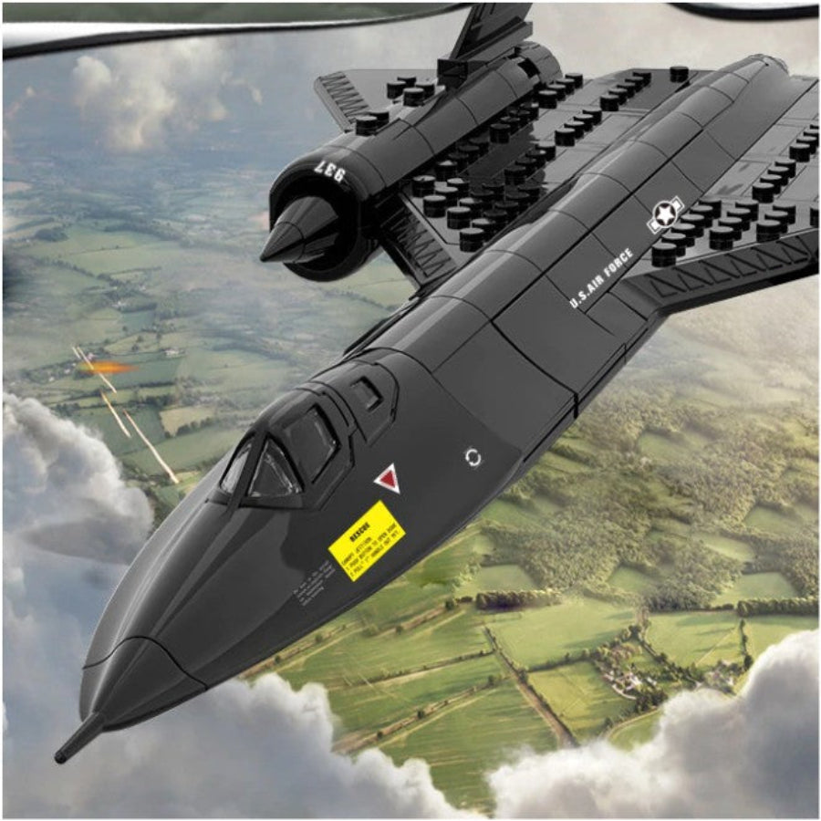 WANGE 4005 Military SR-71 Blackbird Reconnaissance Aircraft (183Pcs)