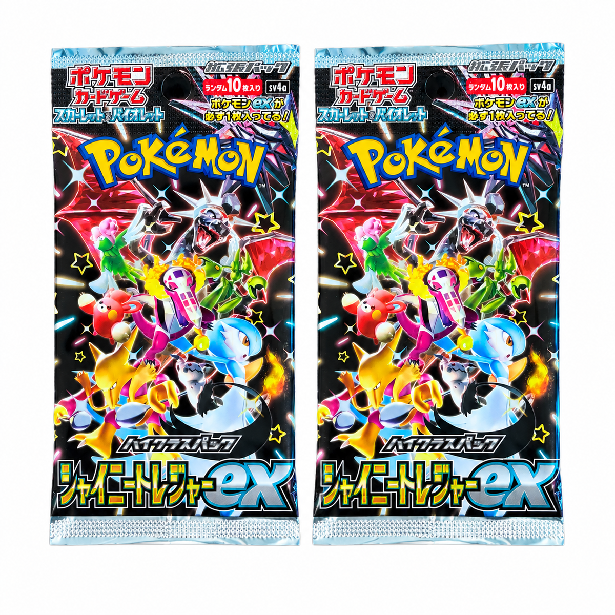 Pokemon TCG Shiny Treasure ex Booster Pack  SV4a (Japanese) / ポケモンカードゲーム スカーレット＆バイオレット ハイクラスパック シャイニートレジャーex