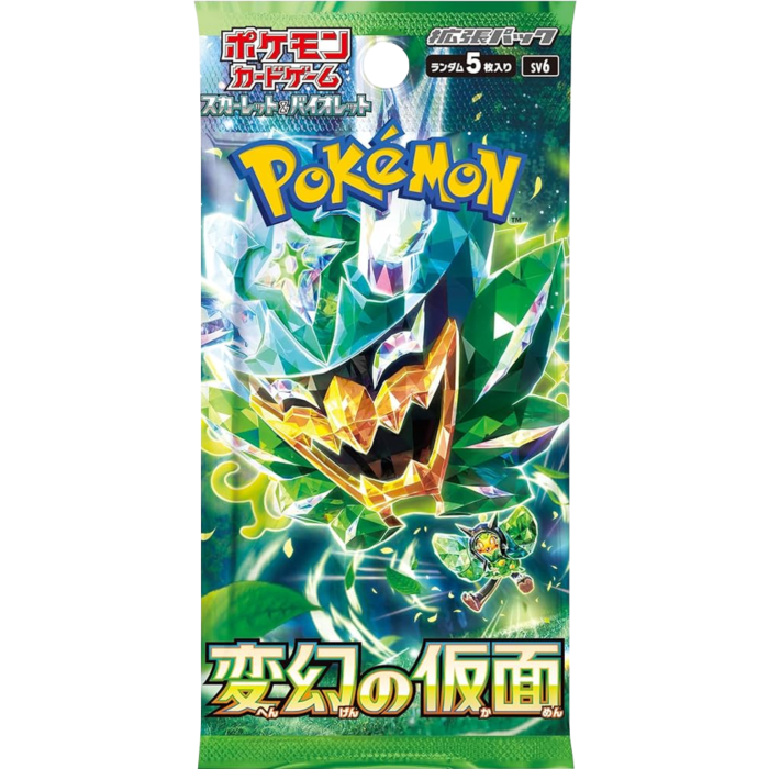 Pokemon TCG Transformation Mask Booster Pack SV6 (Japanese) / 【Pack】ポケモンカードゲーム スカーレット＆バイオレット 拡張パック 変幻の仮面