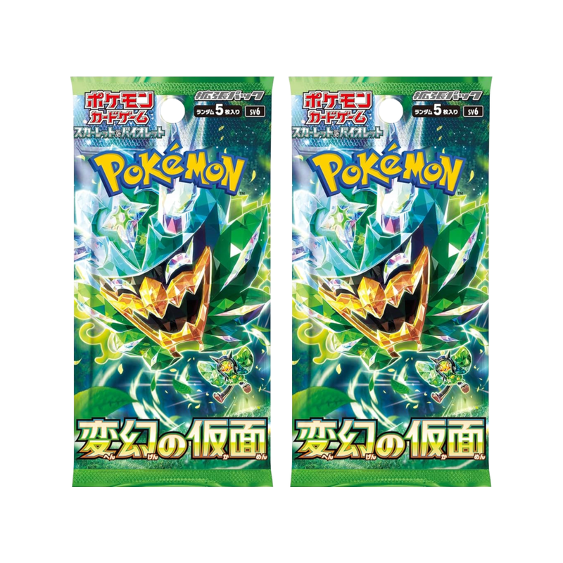 Pokemon TCG Transformation Mask Booster Pack SV6 (Japanese) / 【Pack】ポケモンカードゲーム スカーレット＆バイオレット 拡張パック 変幻の仮面