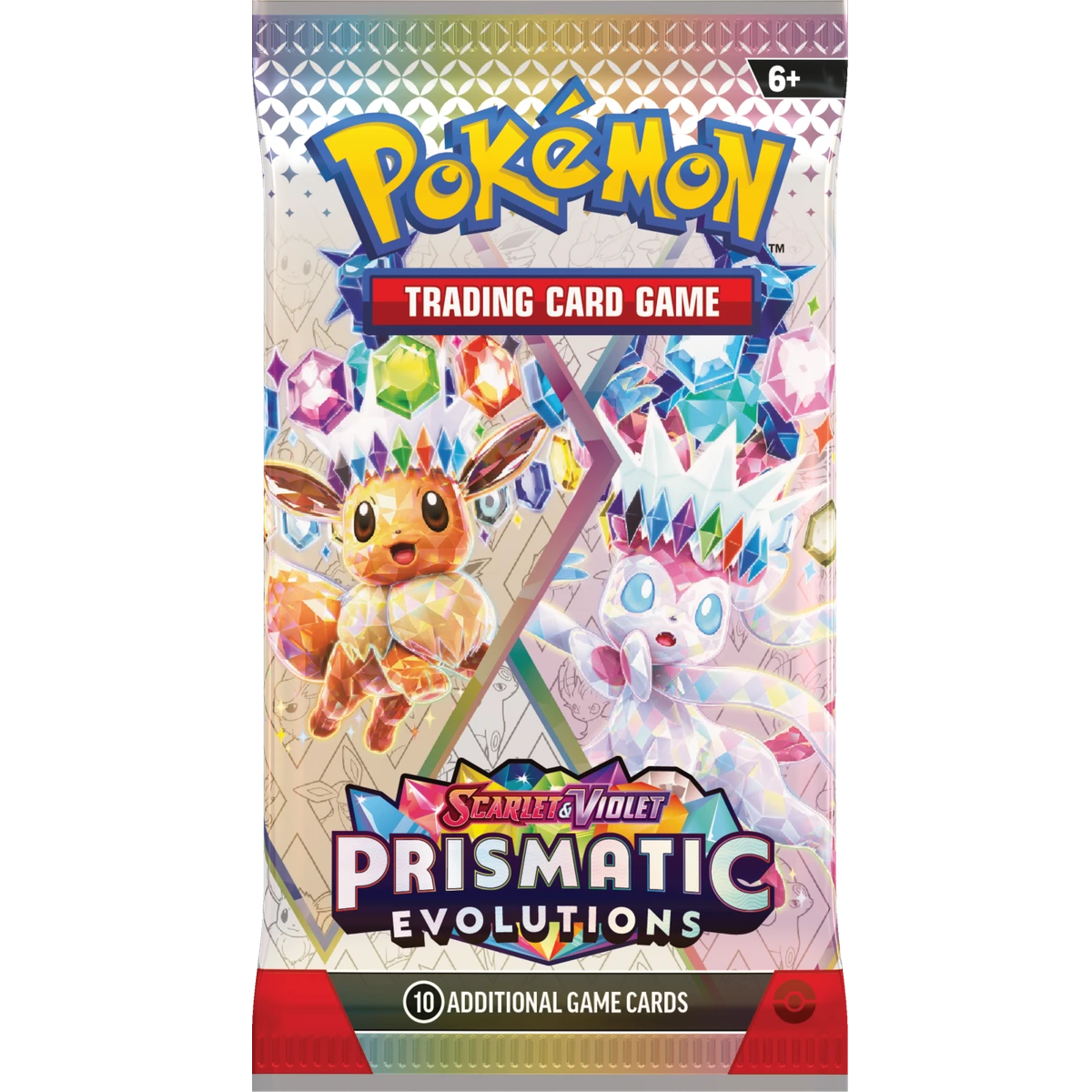Pokémon TCG Scarlet & Violet Prismatic Evolutions SV8.5 Booster Pack (English)