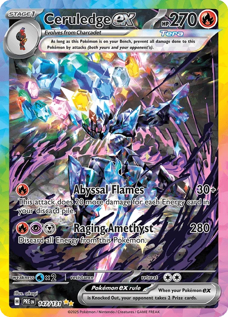 Pokémon TCG Scarlet & Violet Prismatic Evolutions SV8.5 Booster Pack (English)