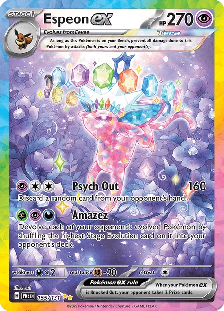 Pokémon TCG Scarlet & Violet Prismatic Evolutions SV8.5 Booster Pack (English)