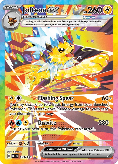 Pokémon TCG Scarlet & Violet Prismatic Evolutions SV8.5 Booster Pack (English)