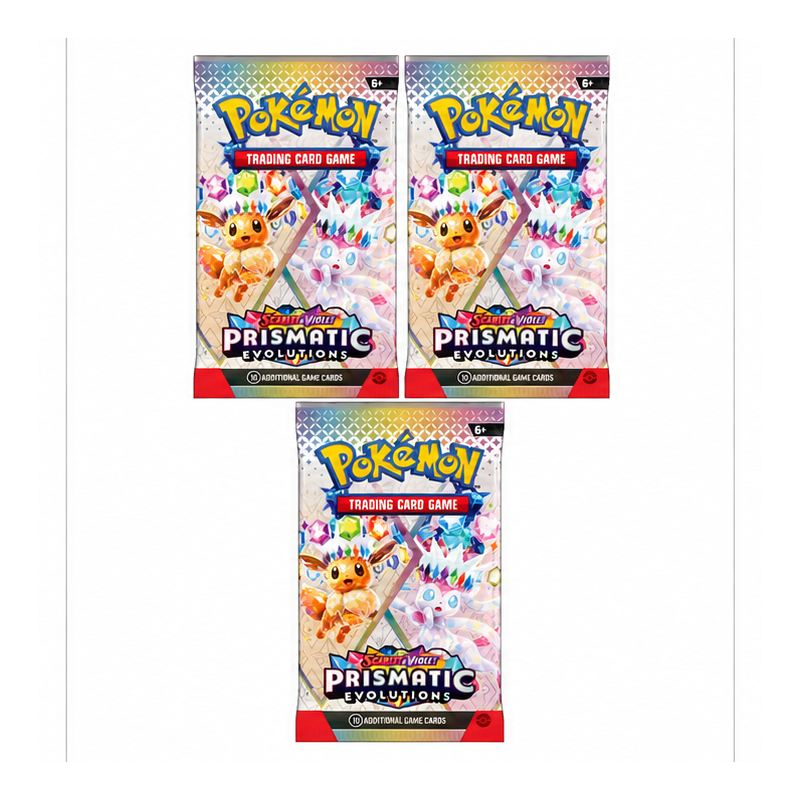 Pokémon TCG Scarlet & Violet Prismatic Evolutions SV8.5 Booster Pack (English)