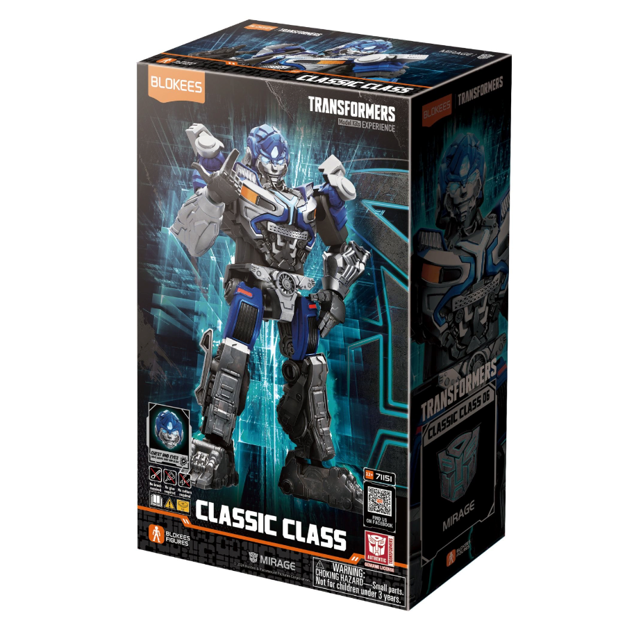 BLOKEES 71151 Transformers - Classic Class Mirage Model Kit